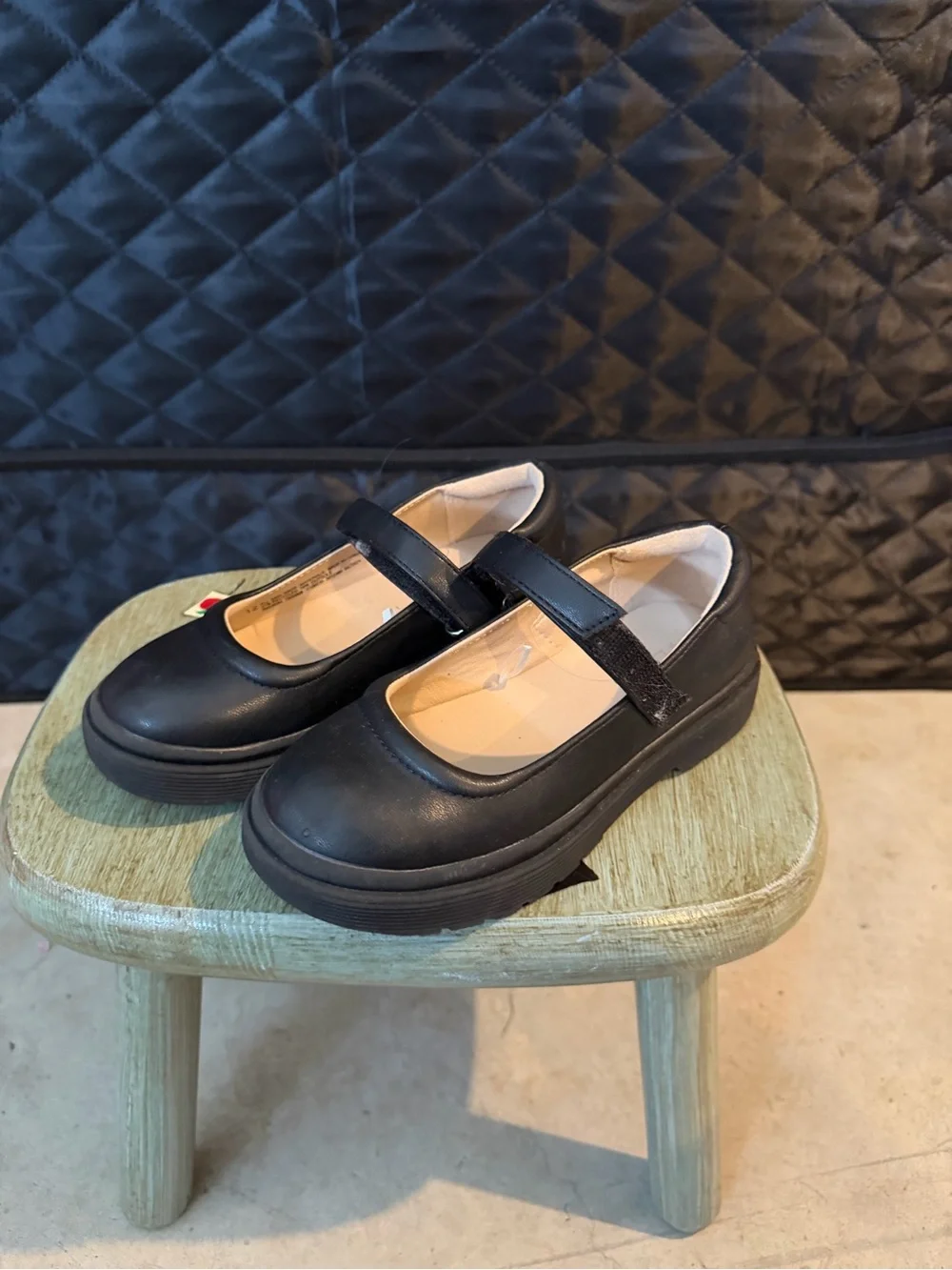 The Children's Place Black Mary Jane School Shoes